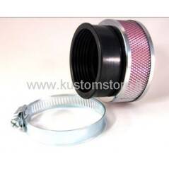Filtro Aria Flat filter 60 rotonda cromata KIt Filtro Aria 