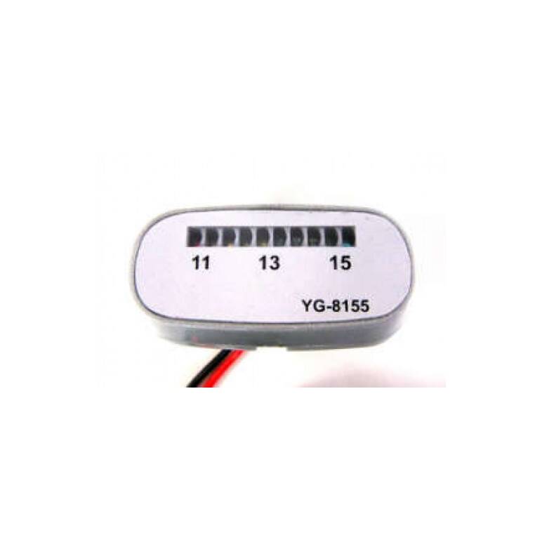 Battery Monitor Silver voltmetro Voltmetro-Voltometri